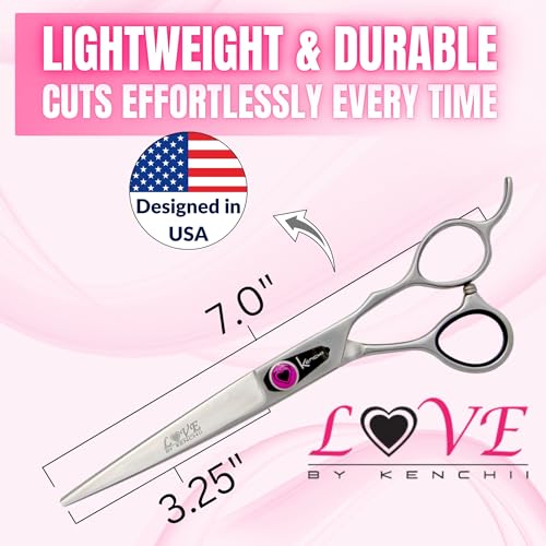 Love Dog Grooming Shears (7.0" Straight)