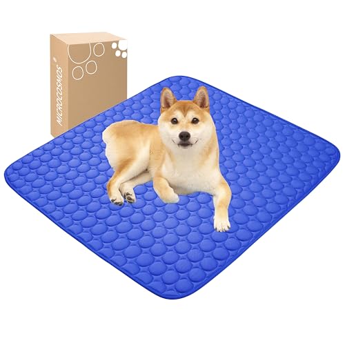 Summer Cooling Mat & Sleeping Pad (36" x 36" / Dark Blue)