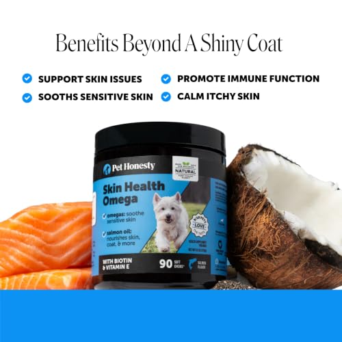 Omega 3 Fish Oil Chews for Dogs (90 Chews)