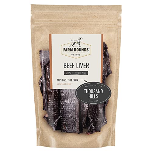 Beef Liver Premium Natural Beef Liver Jerky For Dogs (4 Ounce (Pack of 1))