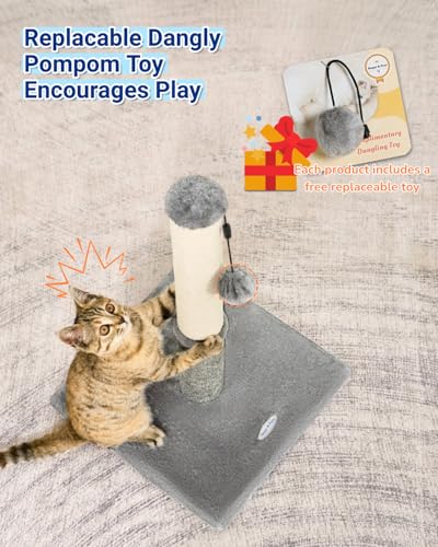 Cat Scratching Post (21.6" / Light Gray)