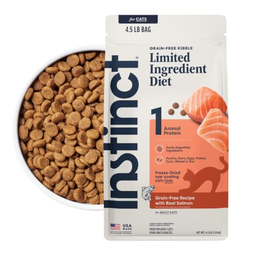 Limited Ingredient Diet Dry Cat Food (4.5 Pound (Pack of 1))