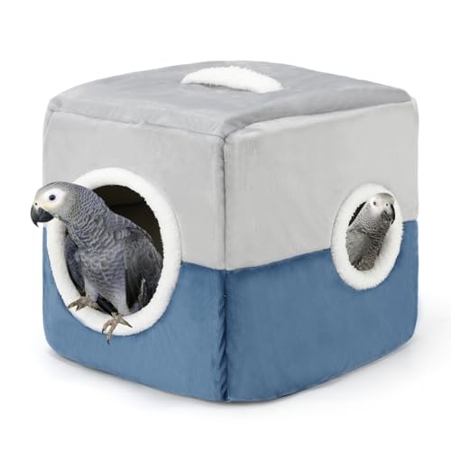Bird Nest Parrot House (Blue coffee color)