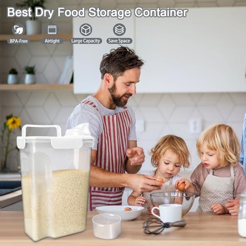 Rice Container (10lb White)