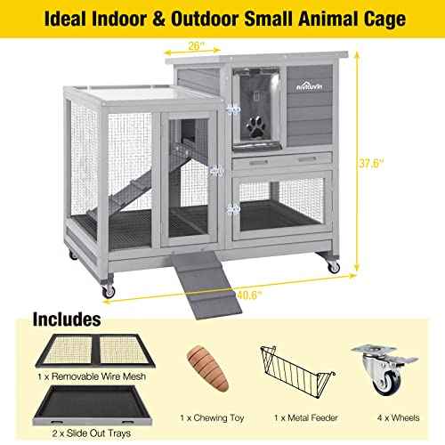 Rabbit Hutch Indoor Rabbit Cage