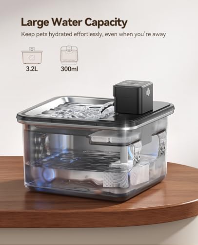 Cat Water Fountain Wireless + 6 Filters