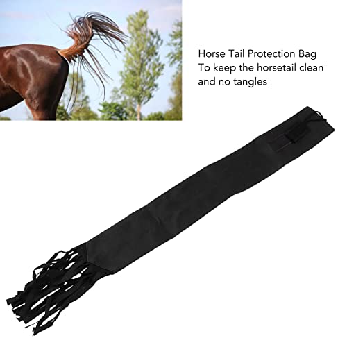 Black Horse Tail Bag (Black)