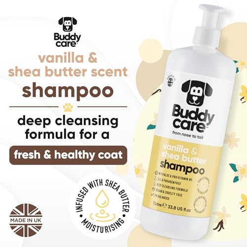 Vanilla & Shea Butter Dog Shampoo (33.8oz)