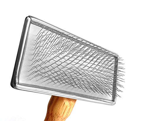 Pet Slicker Brush for Medium Dogs (1 Count (Pack of 1))