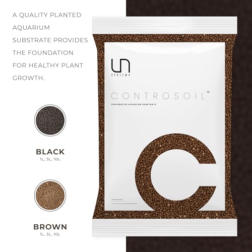 Controsoil Freshwater Aqua Soil Substrate for Fish (1 Liter (0.9 kg) / Brown - Extra Fine)