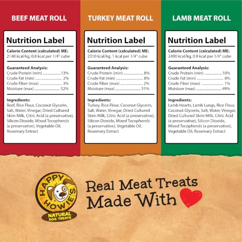 Soft Meat Roll Treat (7 Ounce (Pack of 3))