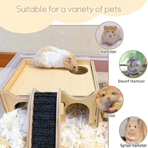 Wooden Hamster Hideout