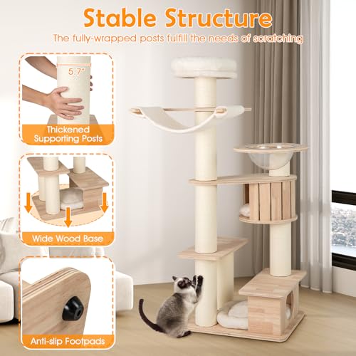69” Tall Cat Tree (69 Inch)