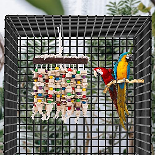 20.5"X 11" Large Bird Parrot Chewing Toy (Natural)