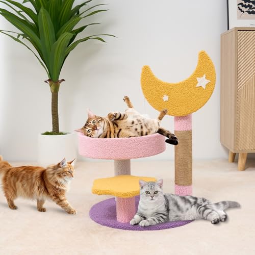 Small Cat Tree (23.5" / Moon & Star)