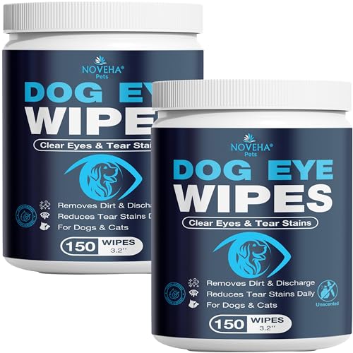 Cat & Dog Eye Wipes Tear Stain Remover For Discharge and Crust (1 Count (Pack of 150))
