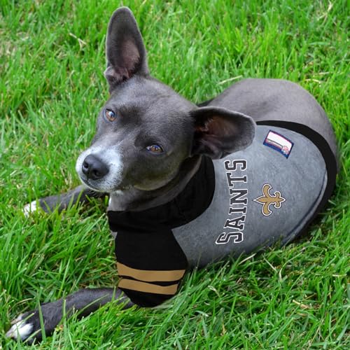 NFL New Orleans Saints Hoodie for Dogs & Cats (Medium / New Orleans Saints)