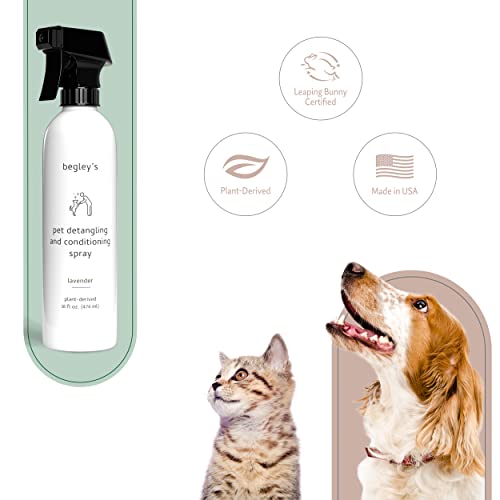 Pet Detangling Spray (16 Fl Oz (Pack of 2))