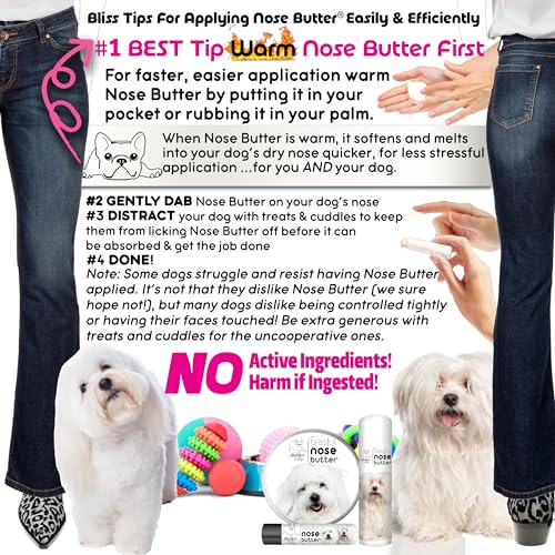 Coton De Tulear Unscented Nose Butter (Coton De Tulear / 0.50 Ounce)