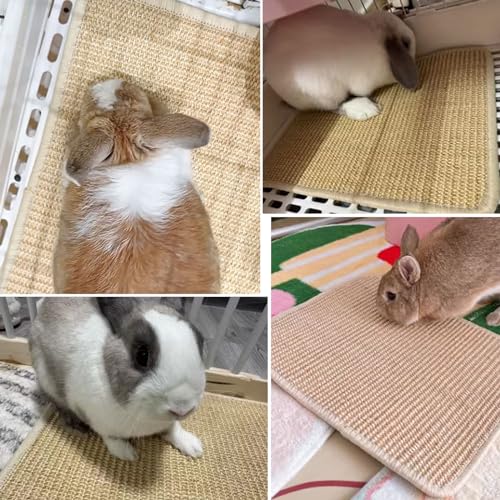 4PCS Rabbit Scratch Mat (24"x16")