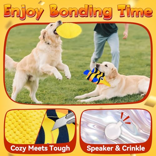 12 Pack Large Dog Chew Toys for Aggressive Chewers