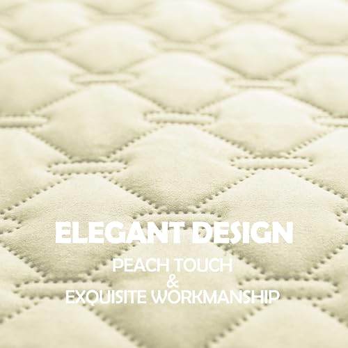 Waterproof Dog Blanket (30x90 Inch (Pack of 1) / Dark Cream/Light Cream)