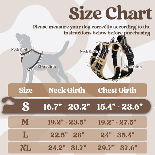 Dog Harness Small Sized (Desert Ridge / Small)