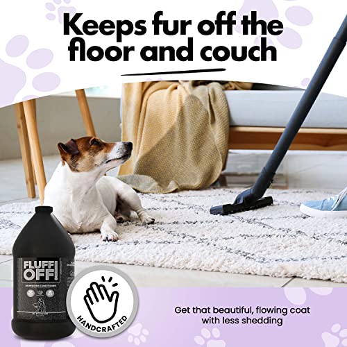 Fluff Off! by Girl With The Dogs Deshedding Dog & Cat Conditioner