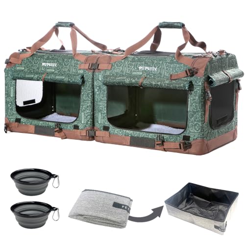 Extra Large Cat Carrier Soft Sided (Green-2)