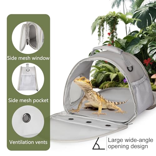 Bearded Dragon Carrier (Grey)