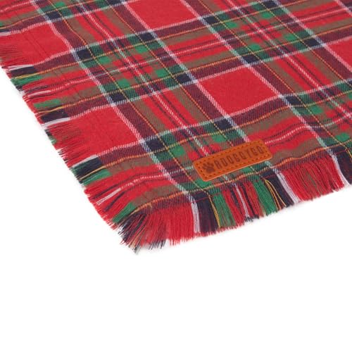 Christmas Dog Bandanas with Tassels Edges (X-Large / Christmas-1)