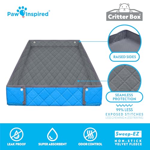 Reversible Critter Box (C&C 2x4 (12" Grids) / Gray/Blue)