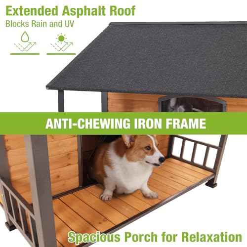 Extra Large Dog House Outdoor for Large Breed Dogs
