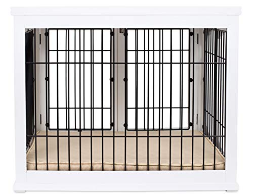 Decorative Dog Kennel with Pet Bed