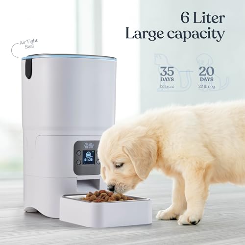 Smart Automatic Cat Feeder (White)
