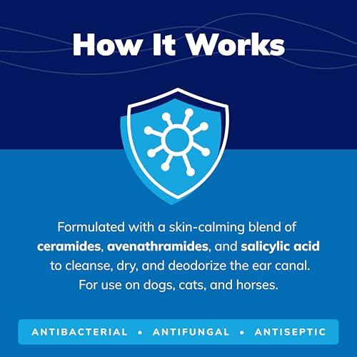 CeraSoothe® SA Ear Cleansing Solution for Dogs (16 oz)