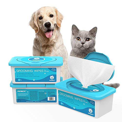Pet Wipes for Dogs & Cats (1 Box-100 Count)
