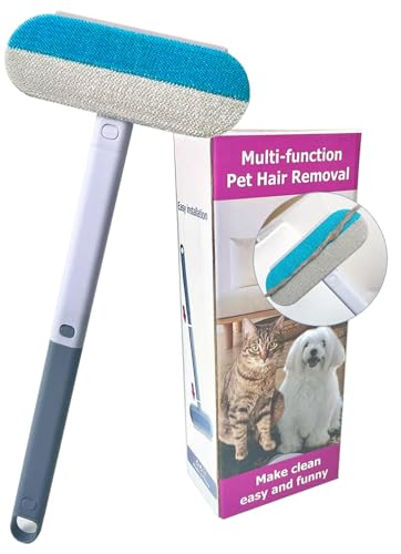 14" Long Handle Pet Hair Remover for Furniture & Couch