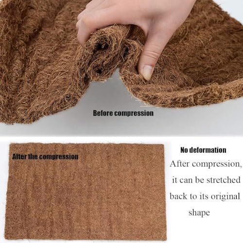Reptile Carpet 118"L x 16"W Natural Coconut Fiber Tortoise Carpet (1 Pack/118 x 16 Inch)