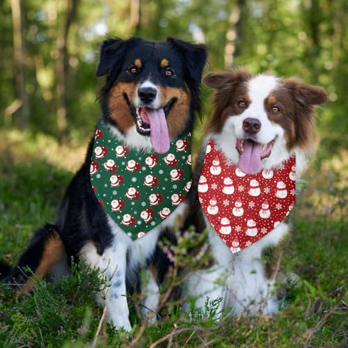 Christmas Dog Bandana 2 Pack (B)