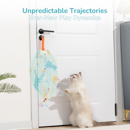 Interactive Cat Toys for Indoor Cats (White)
