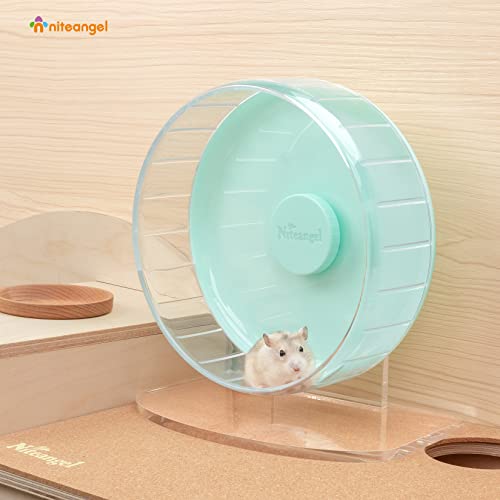 Super Silent Hamster Exercise Wheel (Small / Mint Green)