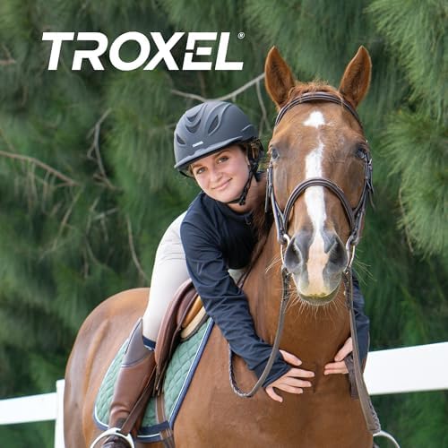 Intrepid Saddle Horse Riding Helmet (Large / Black)