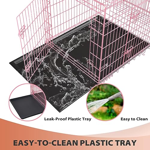 Dog Crate 30" (Pink)