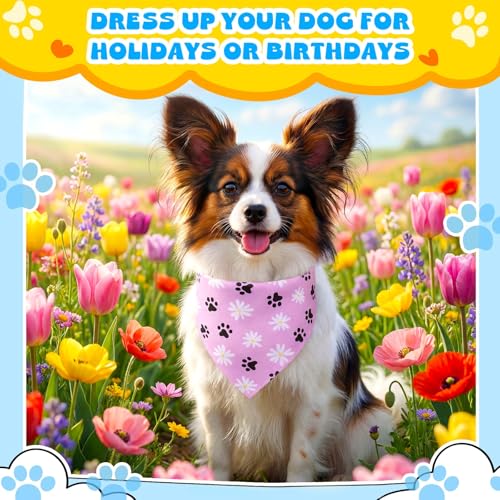 120 Pack Dog Bandanas Bulk
