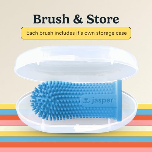 Dog Toothbrush (Blue (4-pack))
