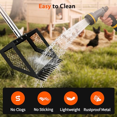 Chicken Poop Scooper (Black)