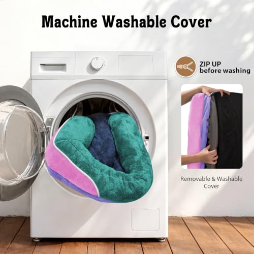 Orthopedic Washable XXL Dog Bed for Extra Large Dogs (Green / 45"L x 35"W x 7.5"Th)