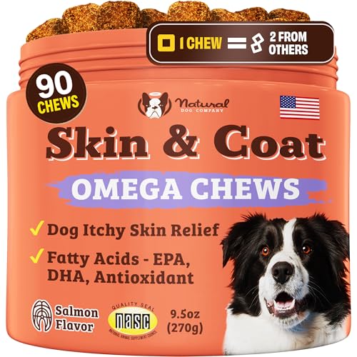 Skin & Coat Supplement for Dogs (90 Count)