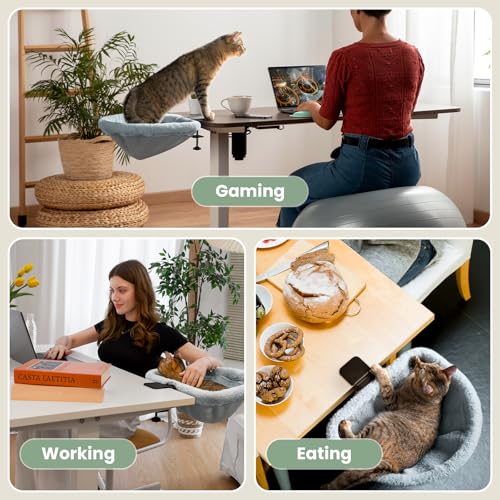 Cat Desk Bed One (Grey)